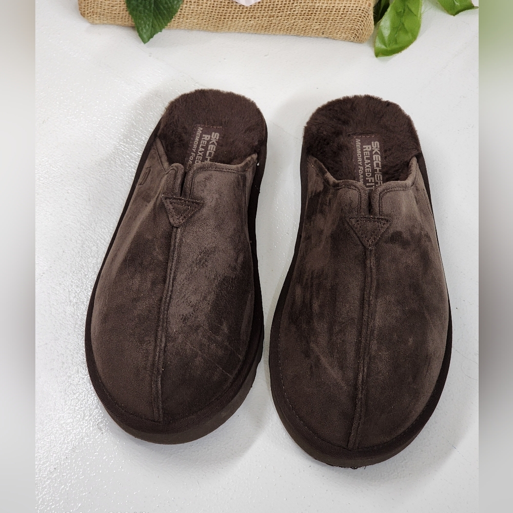 Skechers Men's Brown Relaxed Fit Shoes